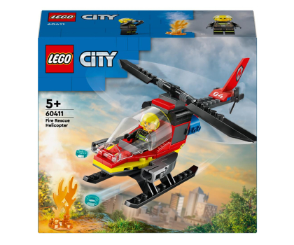 Klocki LEGO® LEGO City 60411 Strażacki helikopter ratunkowy